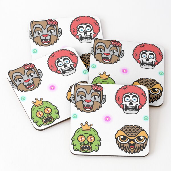 Item preview, Halloween  scary  monsters  sticker  pack  designed and sold by Moussa  Sussi.