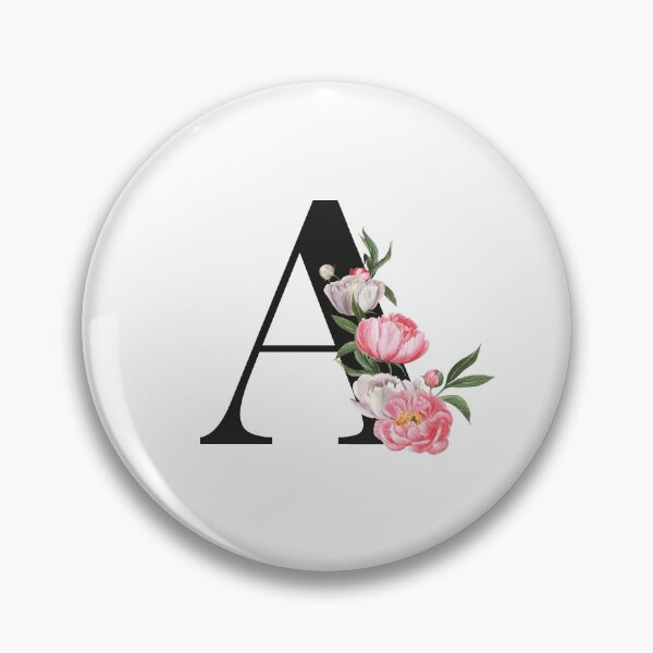 Item preview, Flower letter A designed and sold by Alexandra Mooncake.