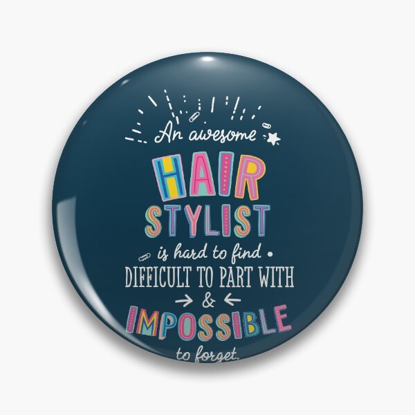 Artikelvorschau, An awesome Hair Stylist Gift Idea - Impossible to Forget Quote entworfen und verkauft von betternotes.