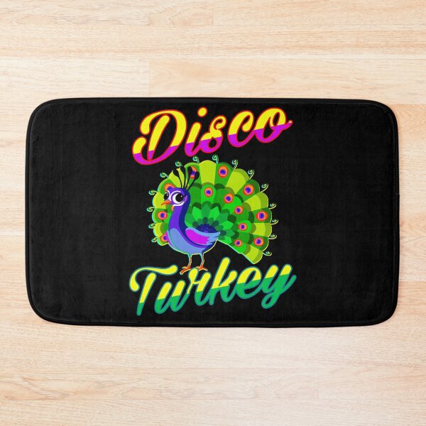 Item preview, Funny Peacock Disco Turkey,  Thanksgiving Gift designed and sold by aronia.