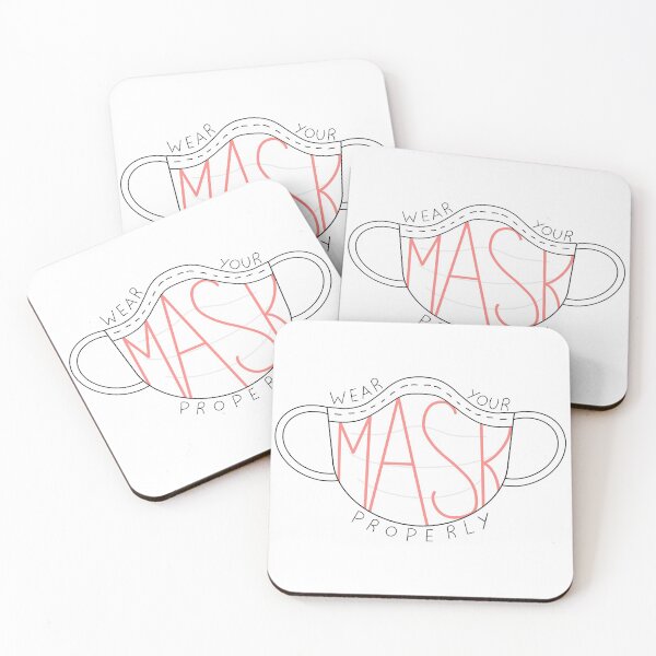 Item preview, Wear Your Mask Properly designed and sold by sophiajohannah.