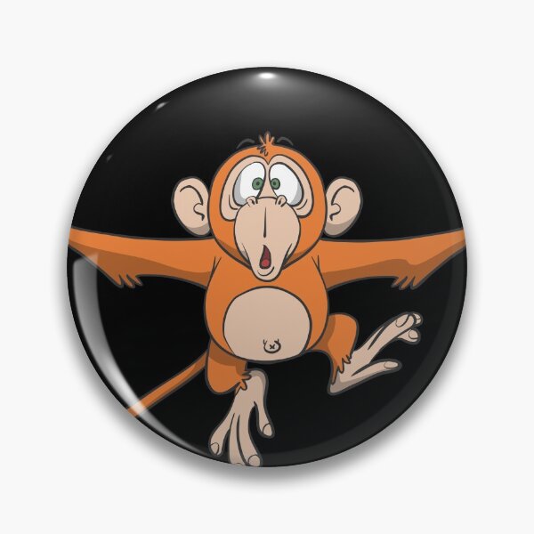 Item preview, Monkey doing gymnastics rings designed and sold by Monkey Ful.