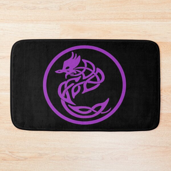 Item preview, Tattoo Style Purple Dragon designed and sold by Trace1234.