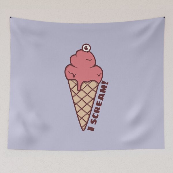 Item preview, Strange ice cream - I scream designed and sold by OgyDesign.