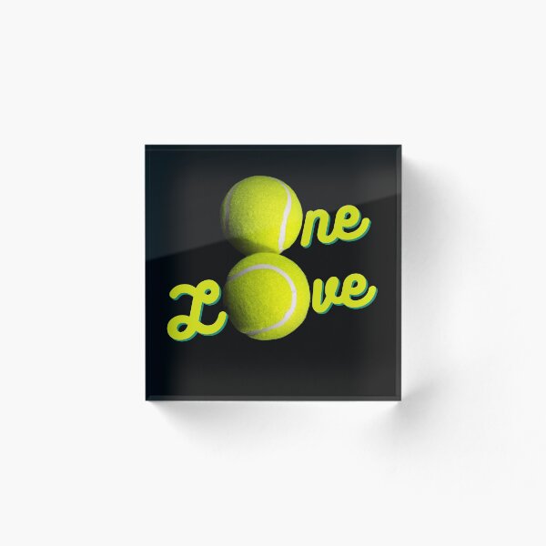 Aperçu de l'œuvre Typographie One Love Tennis créée et vendue par DesignsofNote.