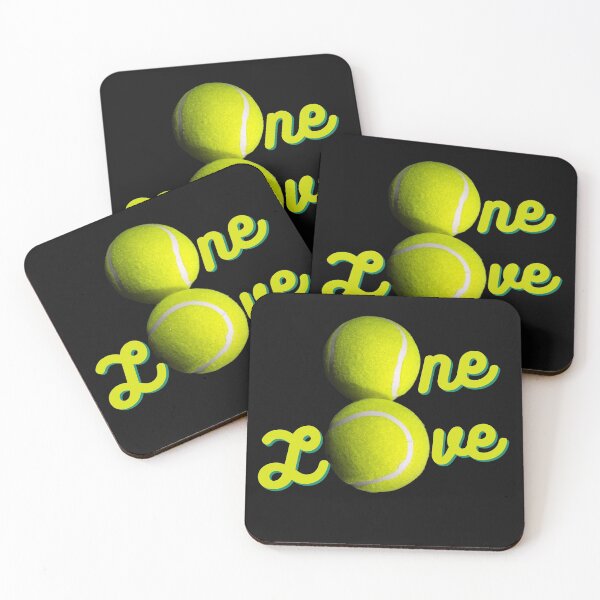 Item preview, One Love Tennis Typography  designed and sold by DesignsofNote.