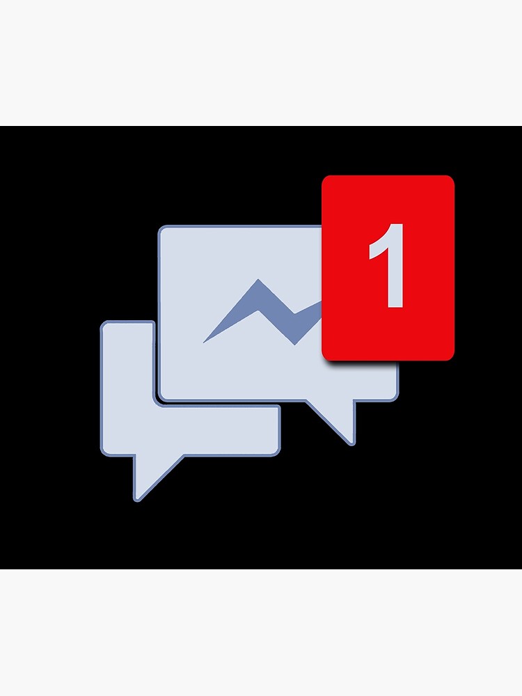 Thumbnail 2 of 2, Greeting Card, Facebook Chat Messages - Messenger designed and sold by SKpixel.