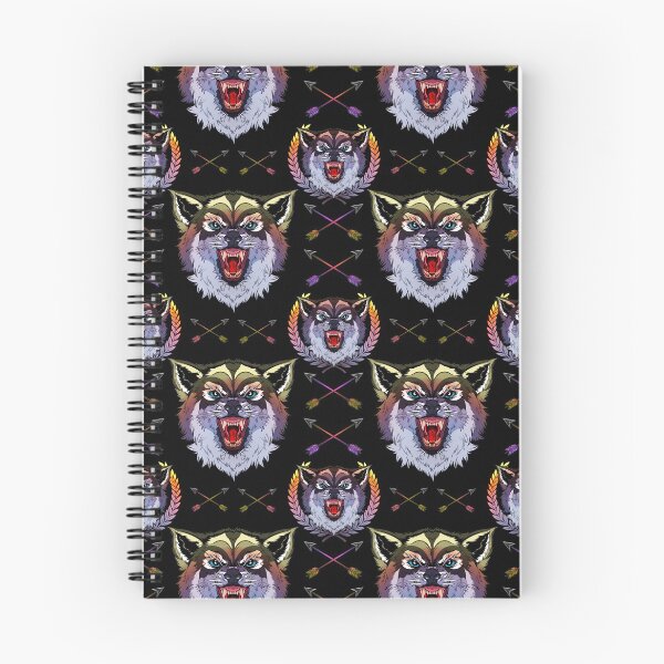 Item preview, Wolf pattern designed and sold by IllustrateLaw.