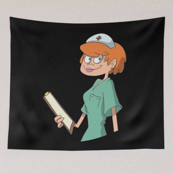 Item preview, Pretty nurse with a medical record designed and sold by Monkey Ful.