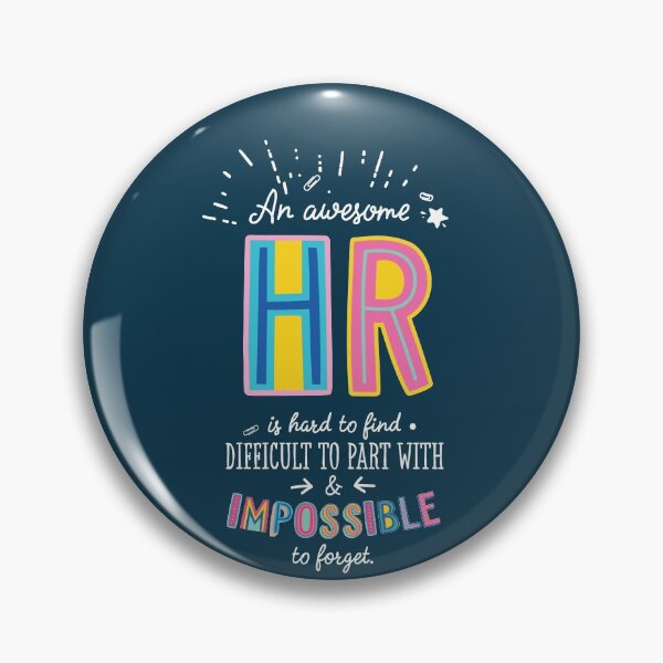 Item preview, An awesome HR Gift Idea - Impossible to Forget Quote designed and sold by betternotes.