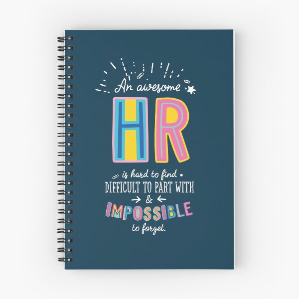 Item preview, An awesome HR Gift Idea - Impossible to Forget Quote designed and sold by betternotes.