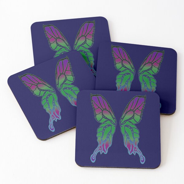 Item preview, Butterfly Faerie Wings you can wear!!!! (Aurora Borealis) designed and sold by foxandtigersden.