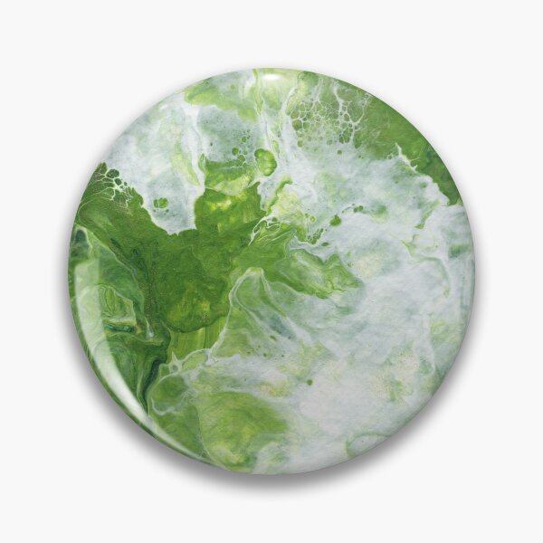 Item preview, Fluid Art Green in Green and White designed and sold by Cleave.