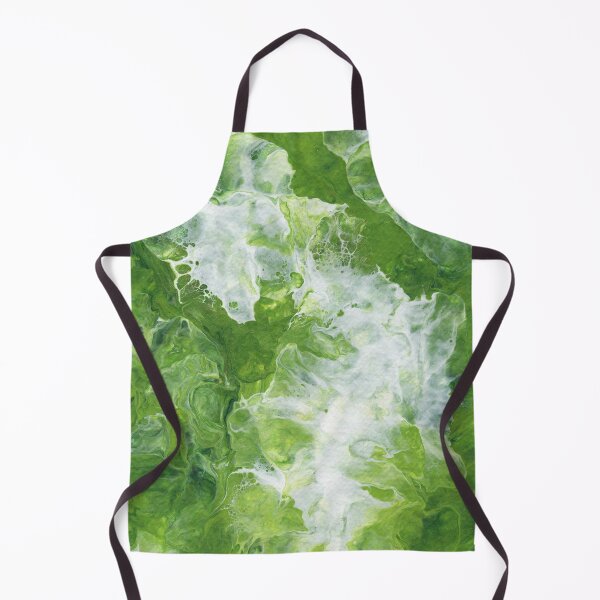 Item preview, Fluid Art Green in Green and White designed and sold by Cleave.