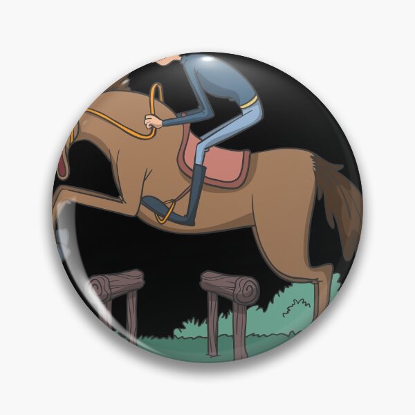 Item preview, Rider and horse jumping designed and sold by Monkey Ful.