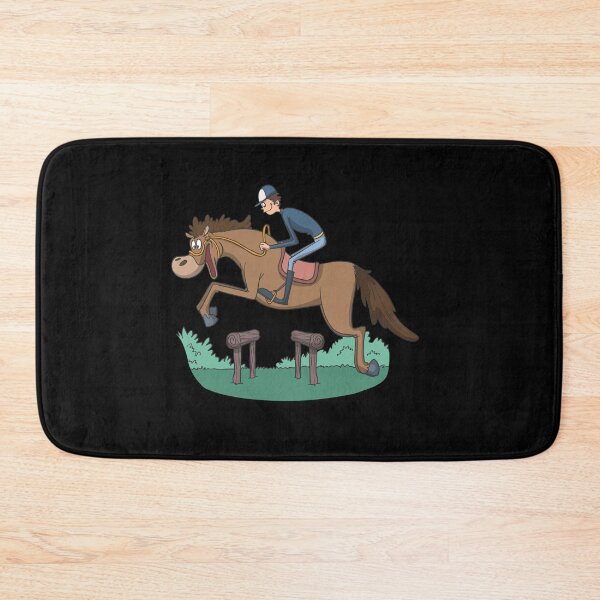 Item preview, Rider and horse jumping designed and sold by Monkey Ful.
