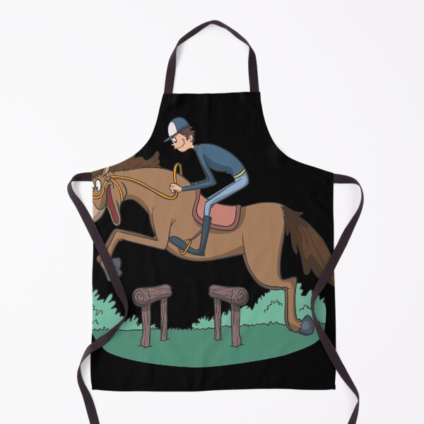 Item preview, Rider and horse jumping designed and sold by Monkey Ful.