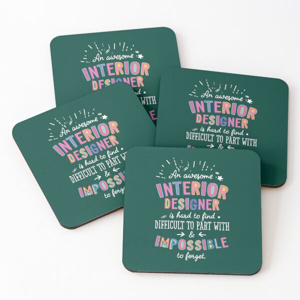 Item preview, An awesome Interior Designer Gift Idea - Impossible to Forget Quote designed and sold by betternotes.
