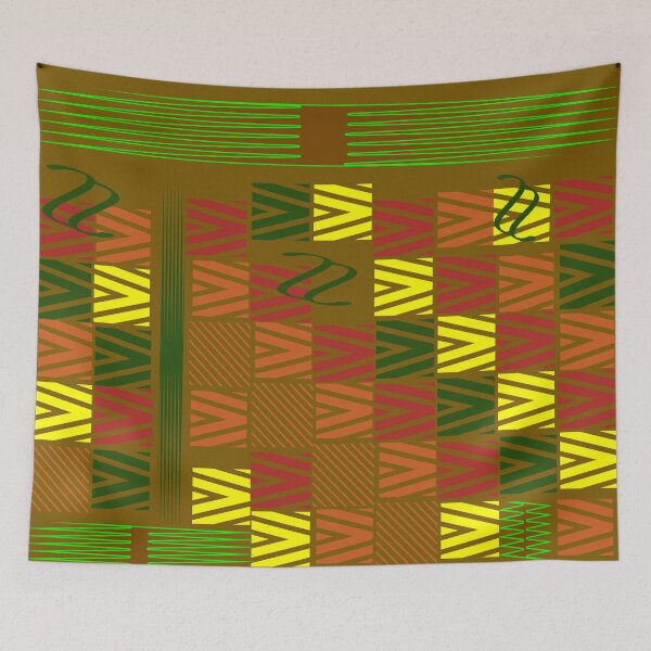 Item preview, African Kente Cloth Inspired designed and sold by Carlis Designs.