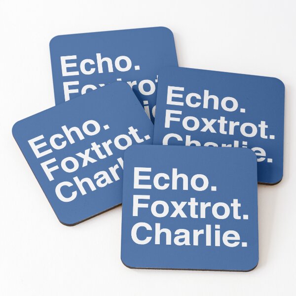 Item preview, Echo Foxtrot Charlie designed and sold by Confusion101.