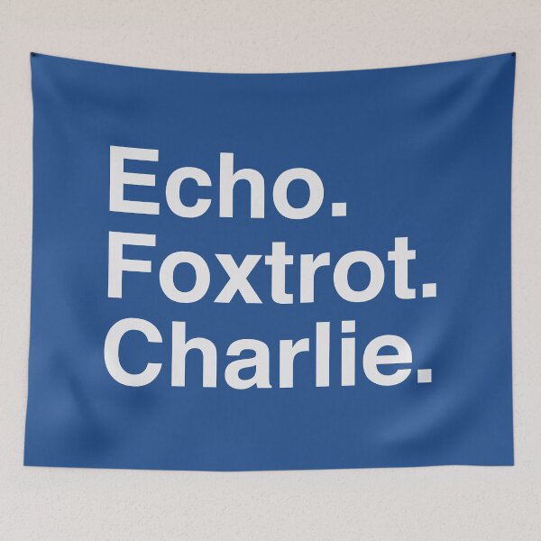 Item preview, Echo Foxtrot Charlie designed and sold by Confusion101.