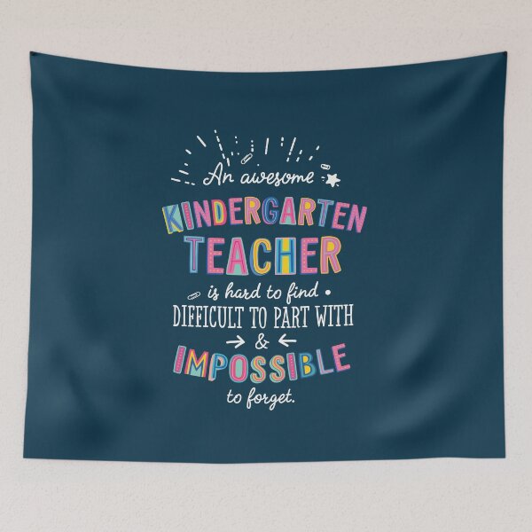 Aperçu de l'œuvre An awesome Kindergarten Teacher Gift Idea - Impossible to Forget Quote créée et vendue par betternotes.