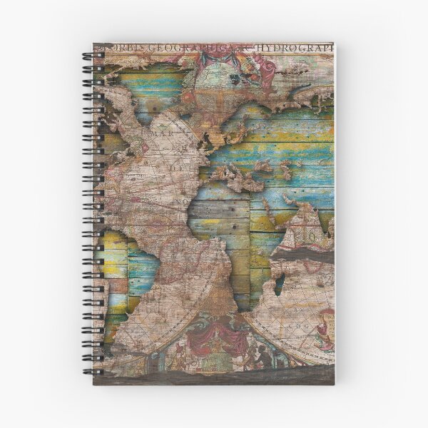 Item preview, Shabby Chic Old Map In The Clouds designed and sold by Diego Tirigall.