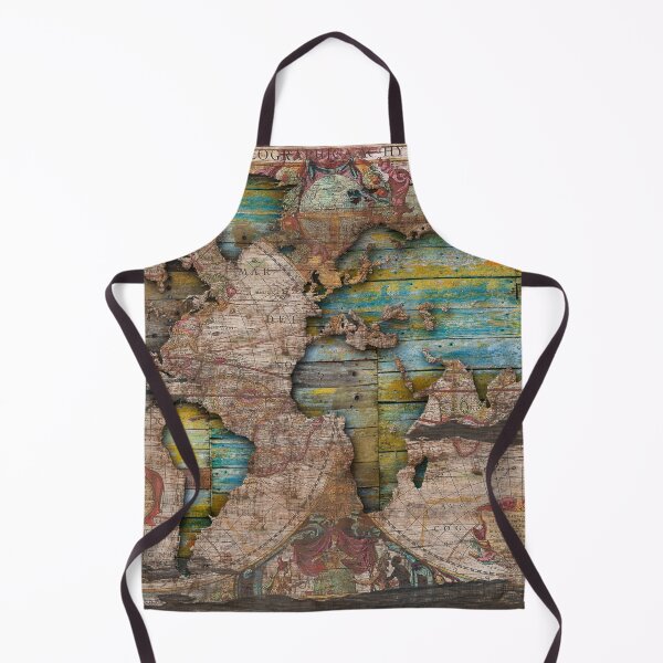 Item preview, Shabby Chic Old Map In The Clouds designed and sold by Diego Tirigall.