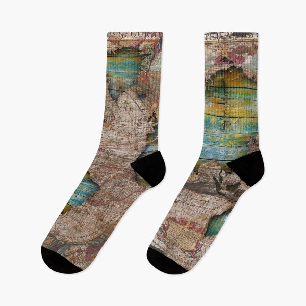 Item preview, Shabby Chic Old Map In The Clouds designed and sold by Diego Tirigall.