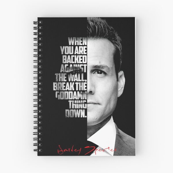 Item preview, Black and white Harvey Specter quote. designed and sold by Enea Kelo.