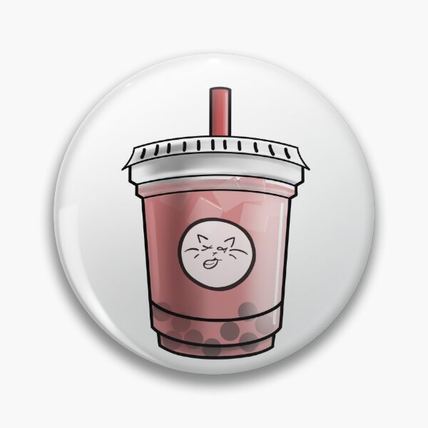 Item preview, Peach bubble tea designed and sold by Becky Tuffin.