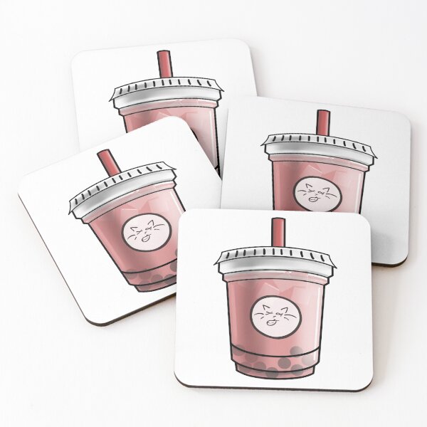 Item preview, Peach bubble tea designed and sold by Becky Tuffin.