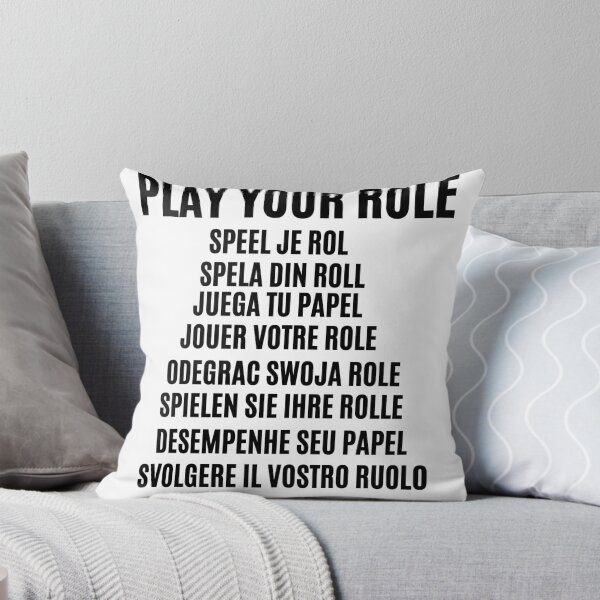 Item preview, PLAY YOUR ROLE (WORLDWIDE) designed and sold by Skeelo702.