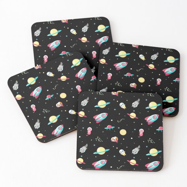Item preview, Space Cuties Pattern designed and sold by LittleChelsea.