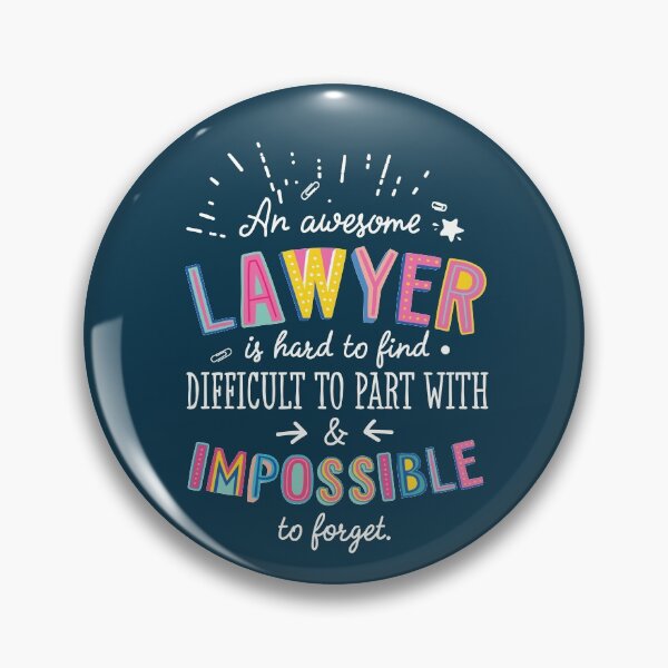 Item preview, An awesome Lawyer Gift Idea - Impossible to Forget Quote designed and sold by betternotes.