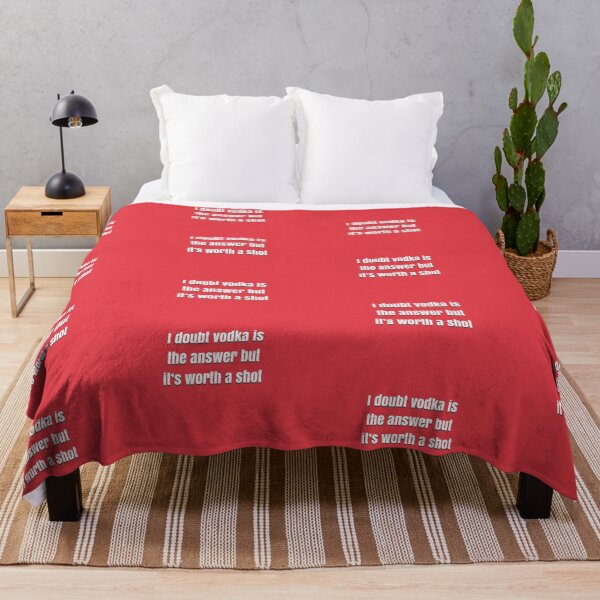 Item preview, I doubt vodka’s the answer but it’s worth a shot designed and sold by BellaTho.