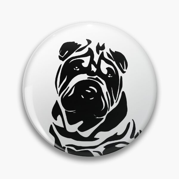 Item preview, Minimalist Shar Pei designed and sold by Whoofster.