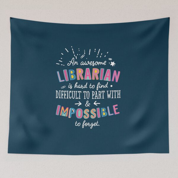 Item preview, An awesome Librarian Gift Idea - Impossible to Forget Quote designed and sold by betternotes.