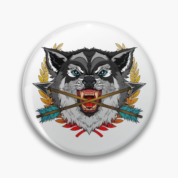 Item preview, Wolf designed and sold by IllustrateLaw.