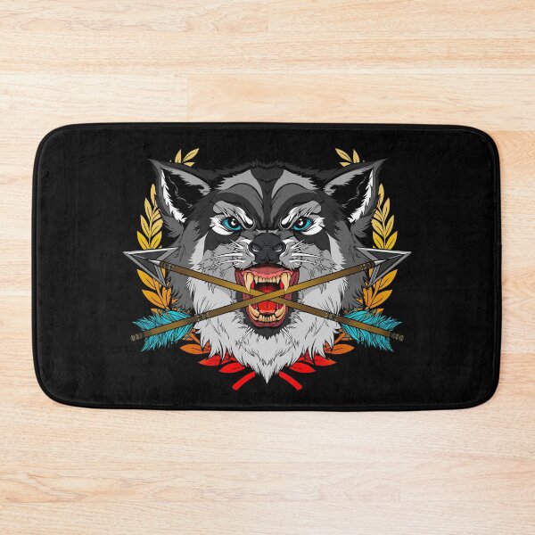Item preview, Wolf designed and sold by IllustrateLaw.