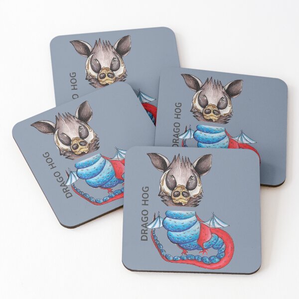 Item preview, Copy of DRAGO HOG by FrankenDuo blue grey designed and sold by FrankenDuo.
