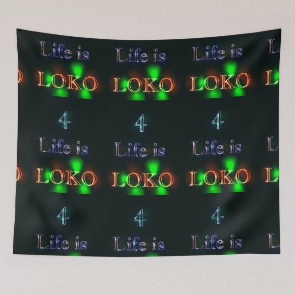 Item preview, Neon Life is Loko designed and sold by FarzT.