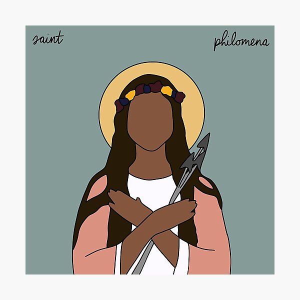 Saint Philomena Wall Art Redbubble