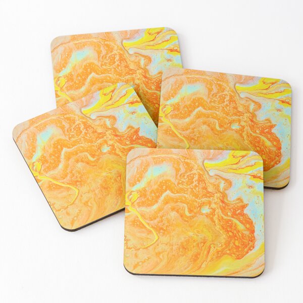 Item preview, Precious Metals acrylic abstract painting designed and sold by Color Splash Gallery.