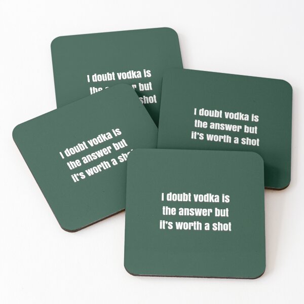 Item preview, I doubt vodka’s the answer but it’s worth a shot designed and sold by BellaTho.