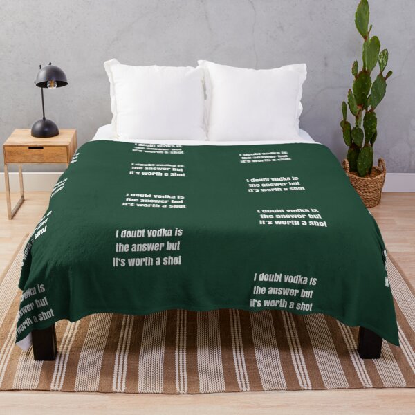 Item preview, I doubt vodka’s the answer but it’s worth a shot designed and sold by BellaTho.