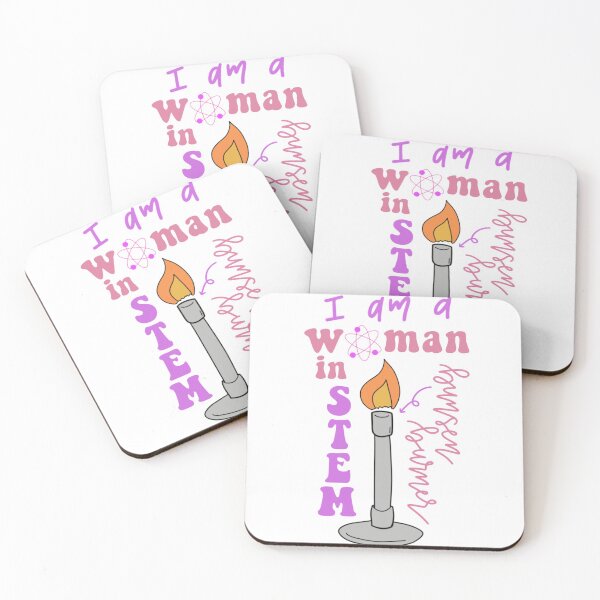 Item preview, I Am A Woman In STEM... Bunsen Burner On! designed and sold by Sophia Chung.