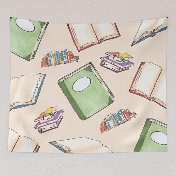 Item preview, Books pattern designed and sold by Statim.