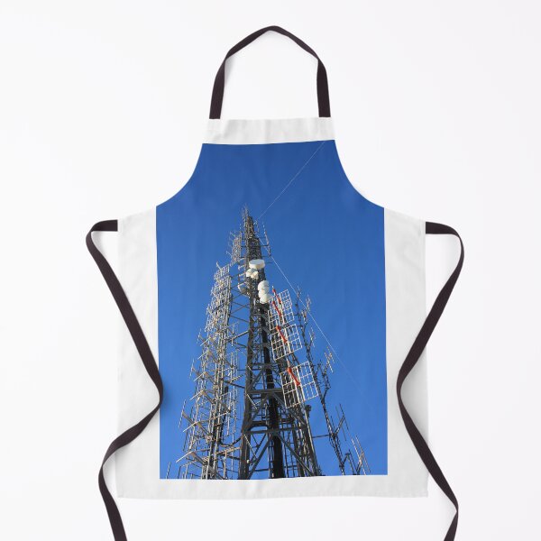 Item preview, power plant with tall masts of communication antennas designed and sold by alessiapenny.