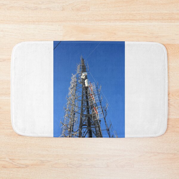 Item preview, power plant with tall masts of communication antennas designed and sold by alessiapenny.
